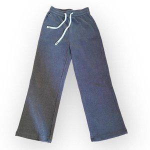 Vintage charcoal gray ribbed pants